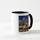 Miami skyline stad in Florida Mok (Voorkant rechts)