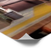 Miami skyline stad in Florida Poster (Hoek)