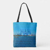 Miami Skyline Tote Bag (Achterkant)