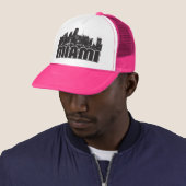 Miami Skyline Trucker Pet (In situ)
