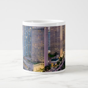 Miami Skyline Zonsondergang met InterContinental H Grote Koffiekop
