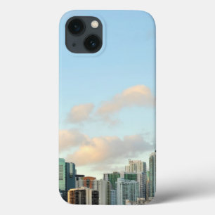 Miami skyscrapers tegen brede heldere hemel Case-Mate iPhone case