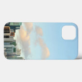 Miami skyscrapers tegen brede heldere hemel Case-Mate iPhone case (Achterkant (horizontaal))