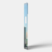 Miami skyscrapers tegen brede heldere hemel Case-Mate iPhone case (Achterkant / Rechts)