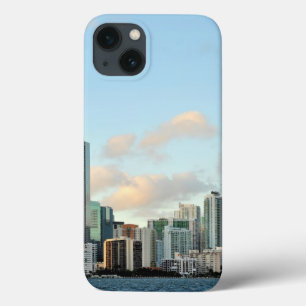 Miami skyscrapers tegen brede heldere hemel Case-Mate iPhone case