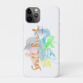 Miami, South Beach, Florida Abstracte iPhone Case (Achterkant)