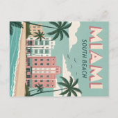 Miami South Beach: kustcharme Briefkaart (Voorkant)