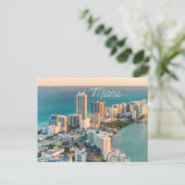 Miami South Beach Ocean Uitzicht Briefkaart (Staand voorkant)