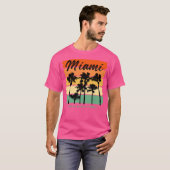 Miami South Beach T-shirt (Voorkant volledig)