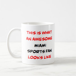 miami sport fan , geweldige koffiemok
