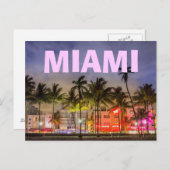 MIAMI SSOUTH BEACH BRIEFKAART (Voorkant / Achterkant)
