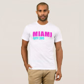 Miami Stad 305 T-shirt (Voorkant volledig)