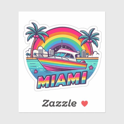 Miami Sticker (Vel)