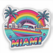 Miami Sticker (Voorkant)