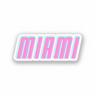 Miami Sticker