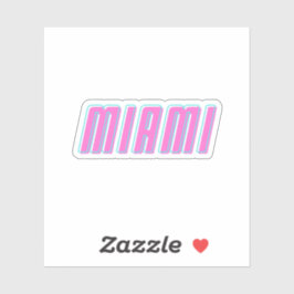 Miami Sticker