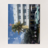 miami strand art deco legpuzzel (Verticaal)