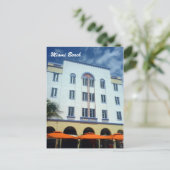 miami strand bldg briefkaart (Staand voorkant)
