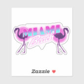 Miami strand sticker (Vel)