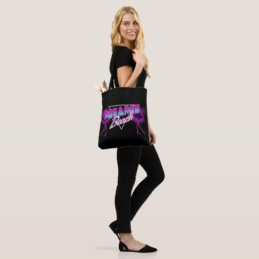 Miami strand tote bag (Op model)