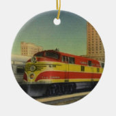Miami Streamliner Keramisch Ornament (Voorkant)