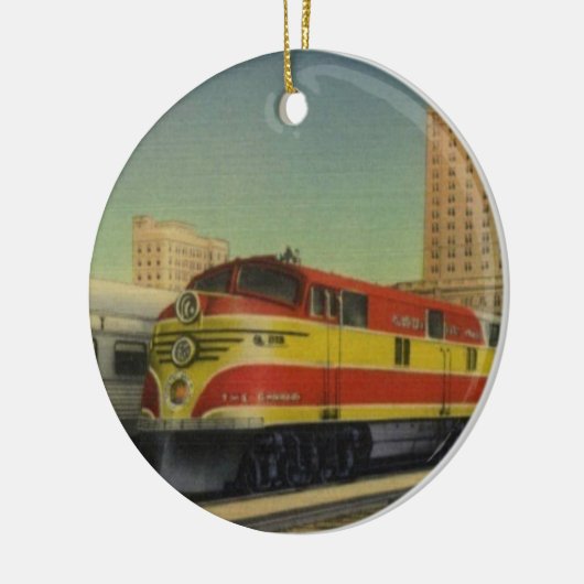 Miami Streamliner Keramisch Ornament (Links)