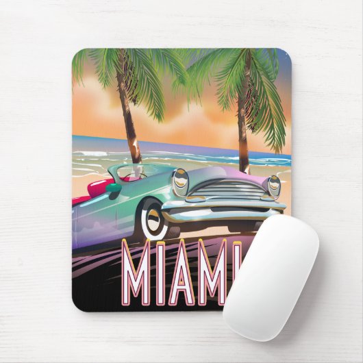 Miami sunset muismat (Met muis)