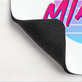 Miami Sunset Neon Colors Style Muismat (Hoek)