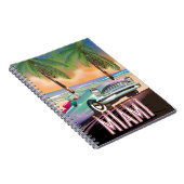Miami sunset notitieboek (Rechterzijde)