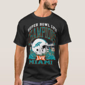 Miami Super Bowl Champions T-shirt (Voorkant)