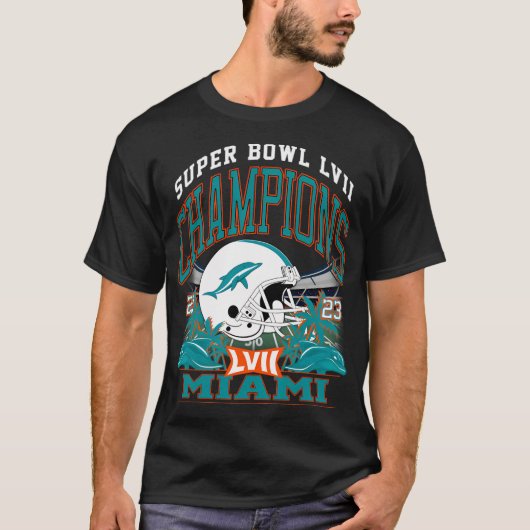 Miami Super Bowl Champions T-shirt (Voorkant)