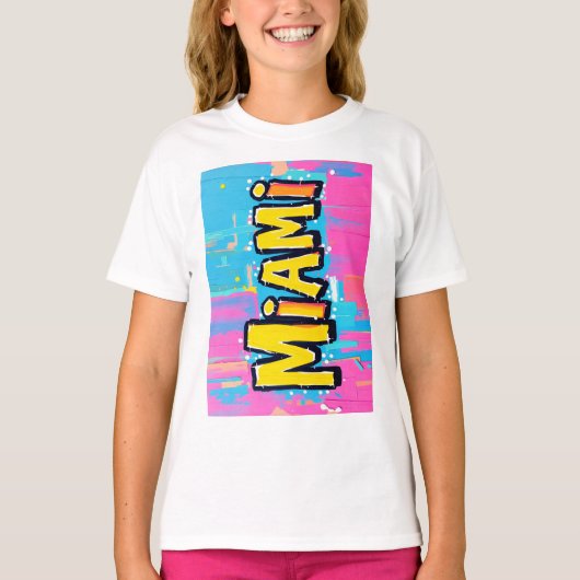Miami T-shirt (Voorkant)