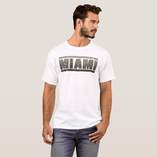Miami T-shirt (Voorkant volledig)