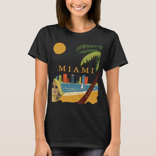 Miami T-shirt (Voorkant)