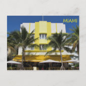 Miami The Leslie Hotel Briefkaart (Voorkant)