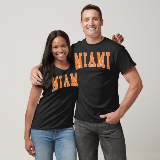 Miami - Throwback Design - Klassiek T-shirt (Unisex)