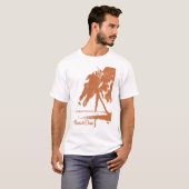 Miami to Diani Kite Surfer Island T-Shirt Sinaasap (Voorkant volledig)