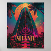 Miami Tower Florida Poster (Voorkant)