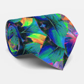 Miami Tree Leaves Stropdas (Opgerold)