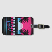 Miami Vibes Bagagelabel (Voorkant (horizontaal))