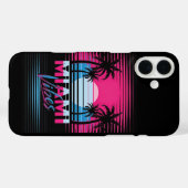 Miami Vibes Briefkaart Case-Mate iPhone Case (Achterkant (horizontaal))