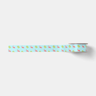 Miami Vibes Flamingo en Limes Lint