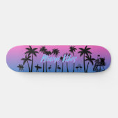 Miami Vibes Persoonlijk Skateboard (Horizontaal)