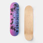 Miami Vibes Persoonlijk Skateboard (Voorkant)