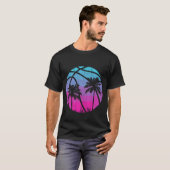 Miami Vice Basketball T-shirt (Voorkant volledig)