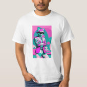 Miami Vice Cat T-shirt (Voorkant)