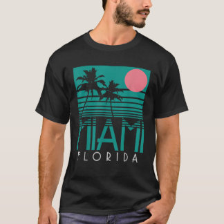 Miami Vintage Nederland Verenigde Staten Souvenir  T-shirt
