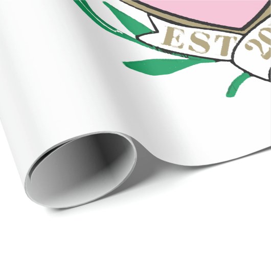 Miami Voetbal Varsity Stijl Cadeaupapier (Rol Hoek)