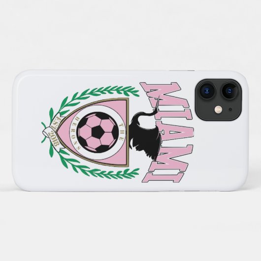 Miami Voetbal Varsity Stijl Case-Mate iPhone Case (Achterkant (horizontaal))