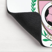 Miami Voetbal Varsity Stijl Muismat (Hoek)